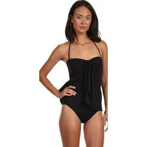 Lauren Ralph Lauren Women's One piece Swimsuit Sz 6 Color Black